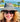 Sommarhatt med handbroderade blommor - More Malmo