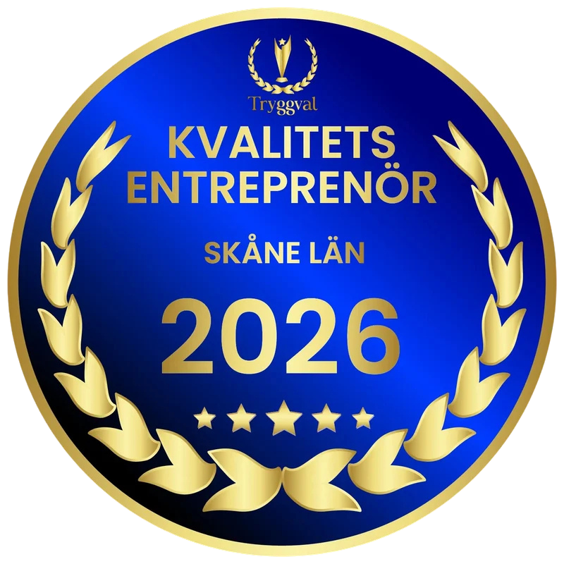 Tryggval Kvalitetsentreprenör Skåne län 2026